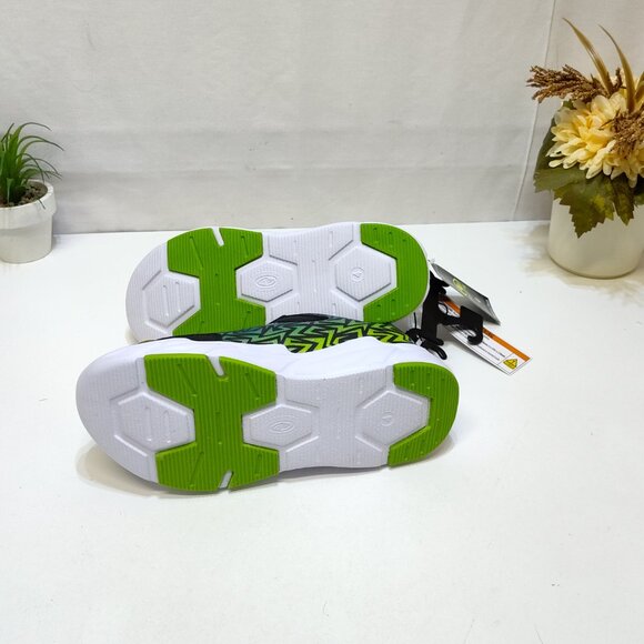 Athletic Works Light-Up Sneaker Boy 4 Bungee Laces Hook Loop Strap On/Off Switch - Picture 9 of 15